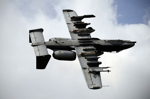 Mỹ sử dụng máy bay tấn công A-10 Thunderbolt II trong cuộc tập trận