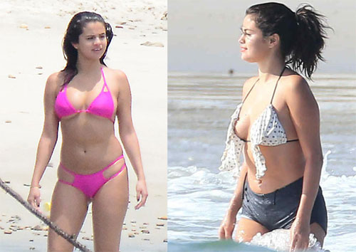 Mặc dù sở hữu thân hình béo mập và để lộ ngấn mỡ bụng khi diện bikini nhưng Selena Gomez tự tin chia sẻ trên mạng xã hội "Tôi hạnh phúc với bản thân mình".