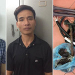 Trộm cáp đèn đường tuyến Nhật Tân Nội Bài – 2 con nghiện bị bắt